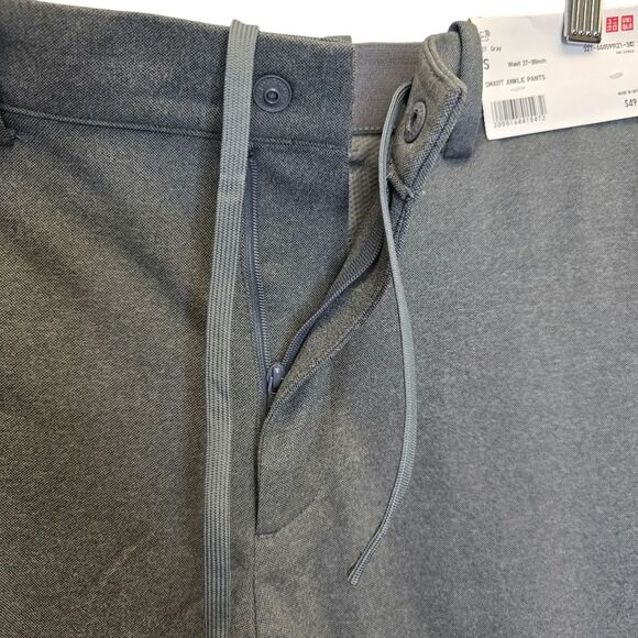 NWT Uniqlo Women's S Smart Ankle 2-Way Grey Stretch Dress Pants - Picture 6 of 16